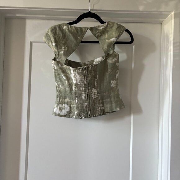 Reformation Cora Linen Top - 2 - Picture 7 of 7